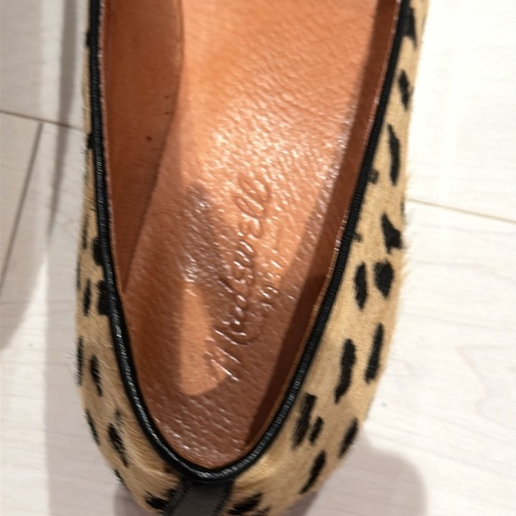 Madewell cheetah print calf hair  loafer - size 8.5 - Picture 5 of 10